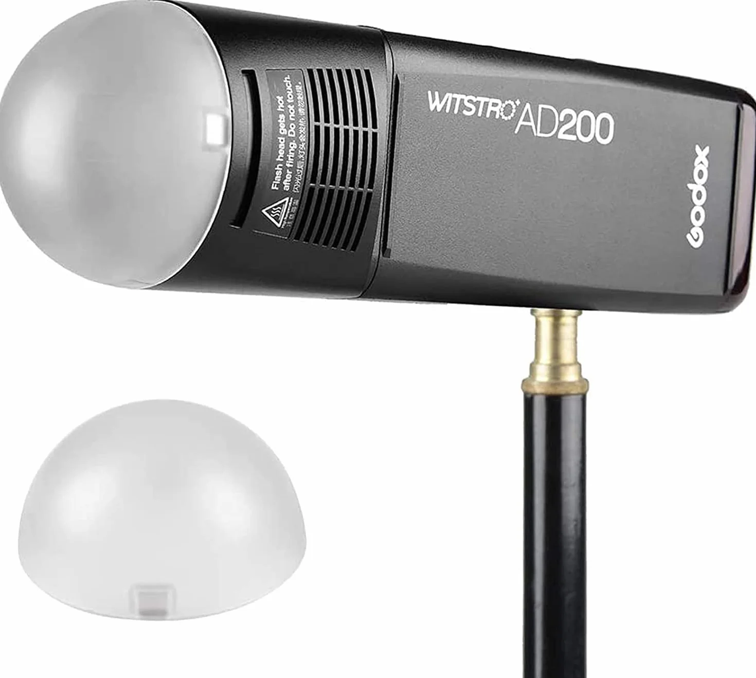 Godox AK-R11 Dome Diffusore,Compatibile con Godox V1, V1Pro, Godox AD100Pro, AD200 Pro, AD200, H200R