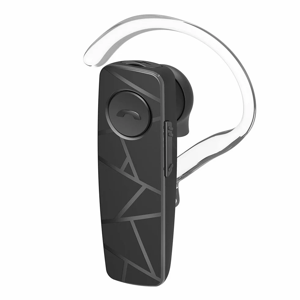 TELLUR VOX 60 Auricolare Bluetooth Singolo USB-C, Auricolari Bluetooth Vivavoce, Multipunto- Due Dispositivi Connessi, Gancio a 360° per Destro o Sinistro, Iphone e Android, Caricatore Auto Incluso