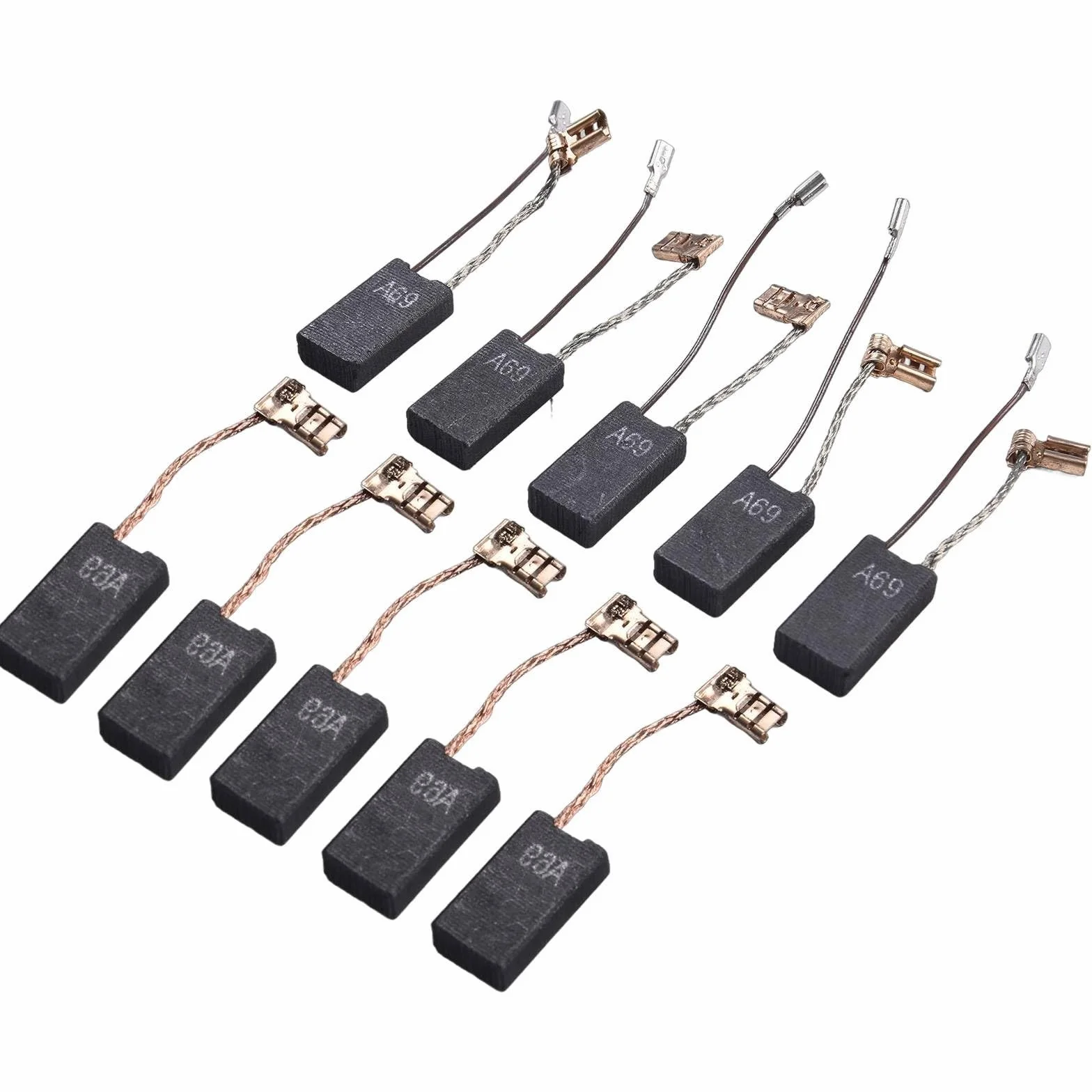 Spazzole di carbone Bosch per utensili elettrici GBH-5-40 DCE GSH 5-CE GSH 5 E 10 pezzi