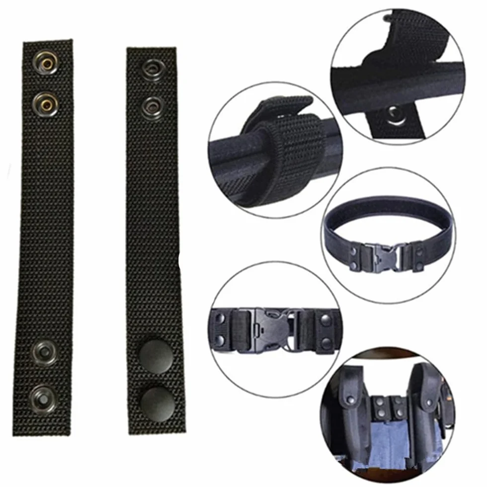 Passanti per Cintura Tattici 10 Pezzi Doppio Scatto Custode Cinghia Nylon