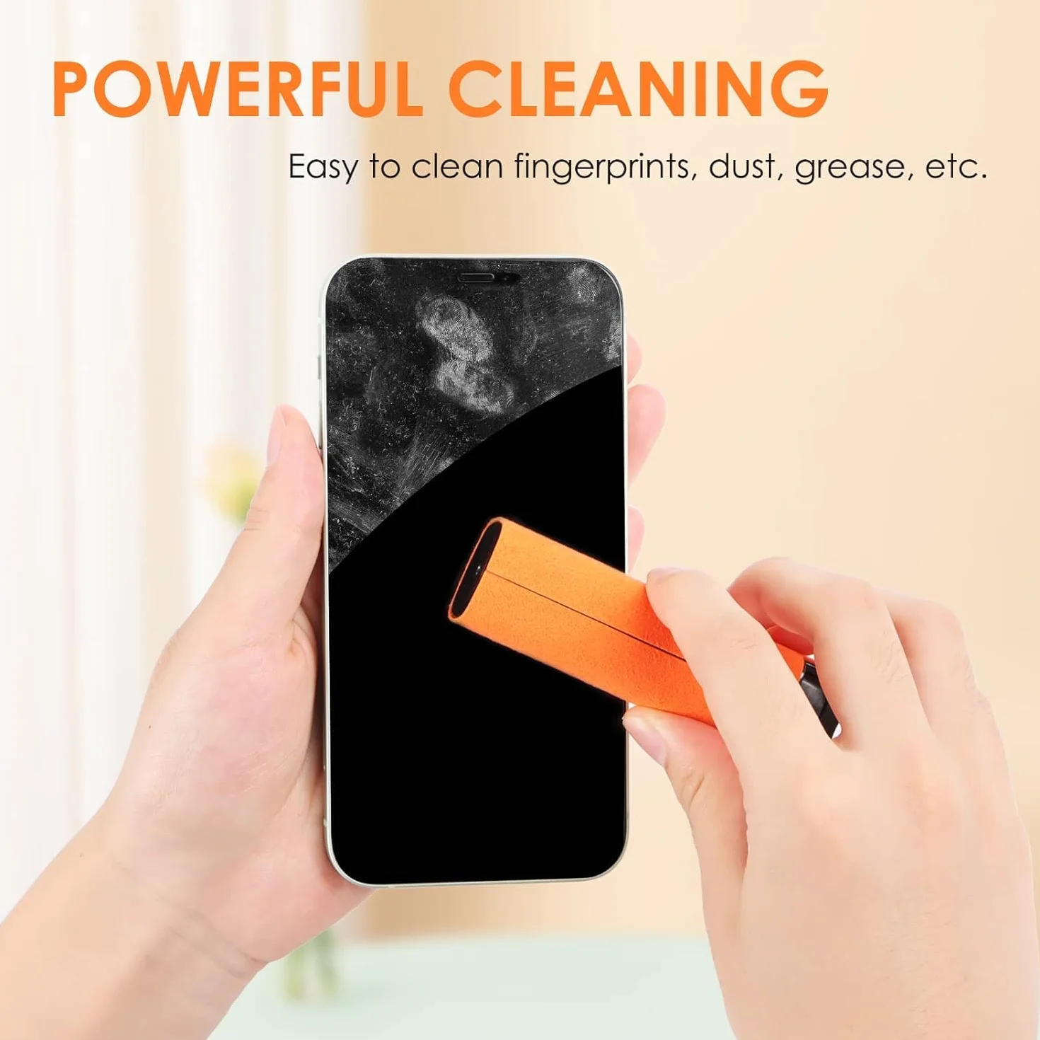 Pulitore schermo 5 pezzi, All in One Screen Cleaner senza liquido, Reusable Display Cleaner, set di pulizia per display auto, smartphone tablet