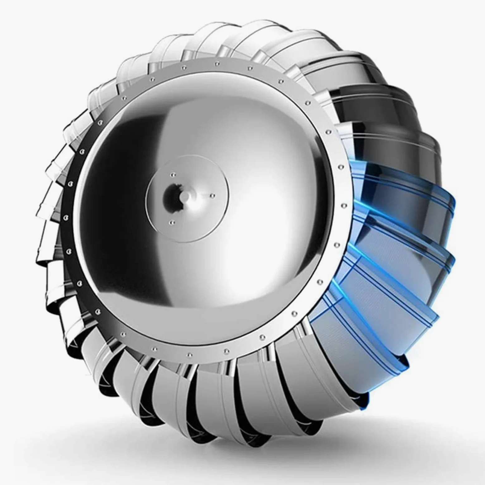 Comignolo con turbina Rotante da 300 mm per Una Ventilazione efficiente del Tetto in Case, fabbriche, soffitte e aziende agricole.