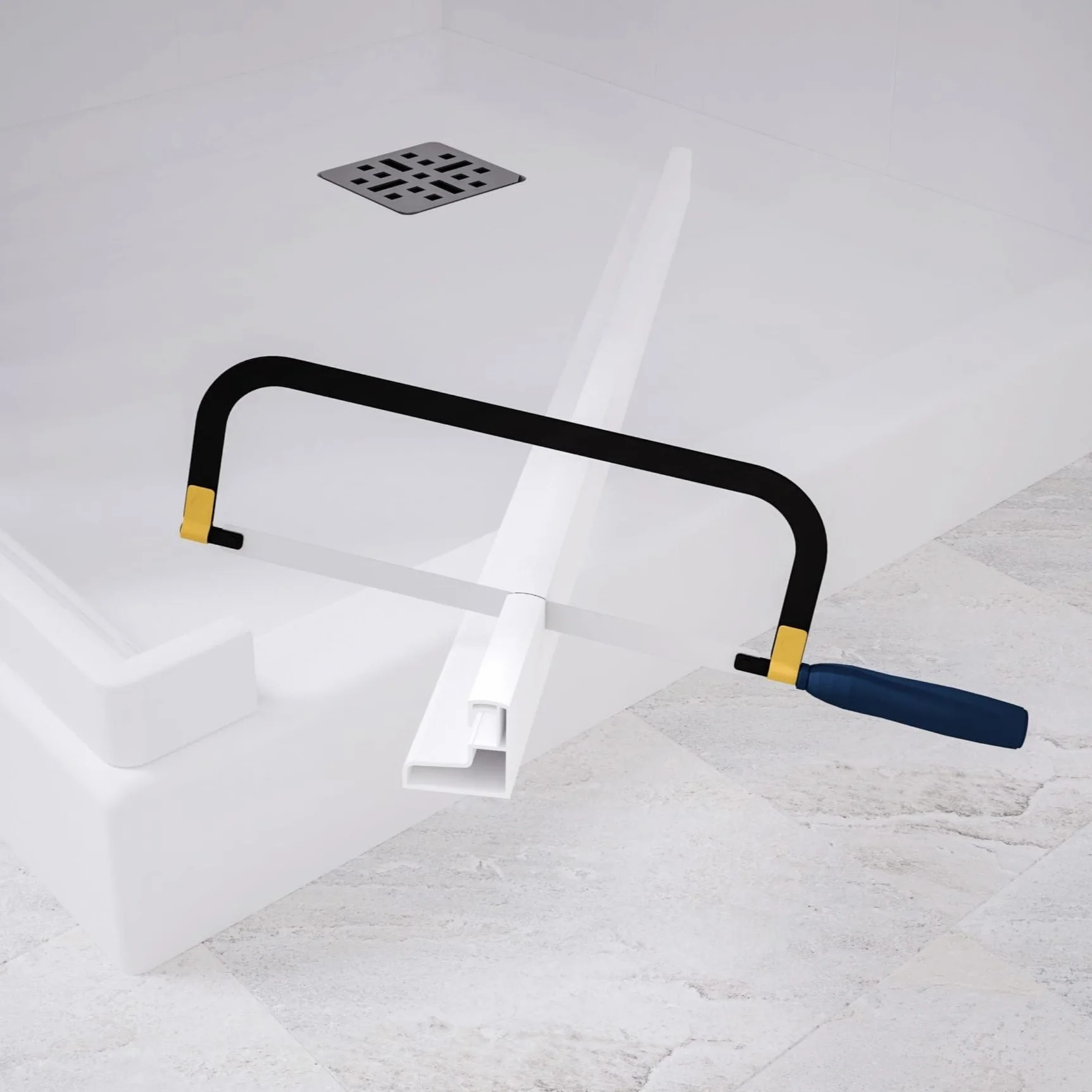 Forte Box Doccia Acrilico Angolare 70x90 cm Bianco Made in Italy