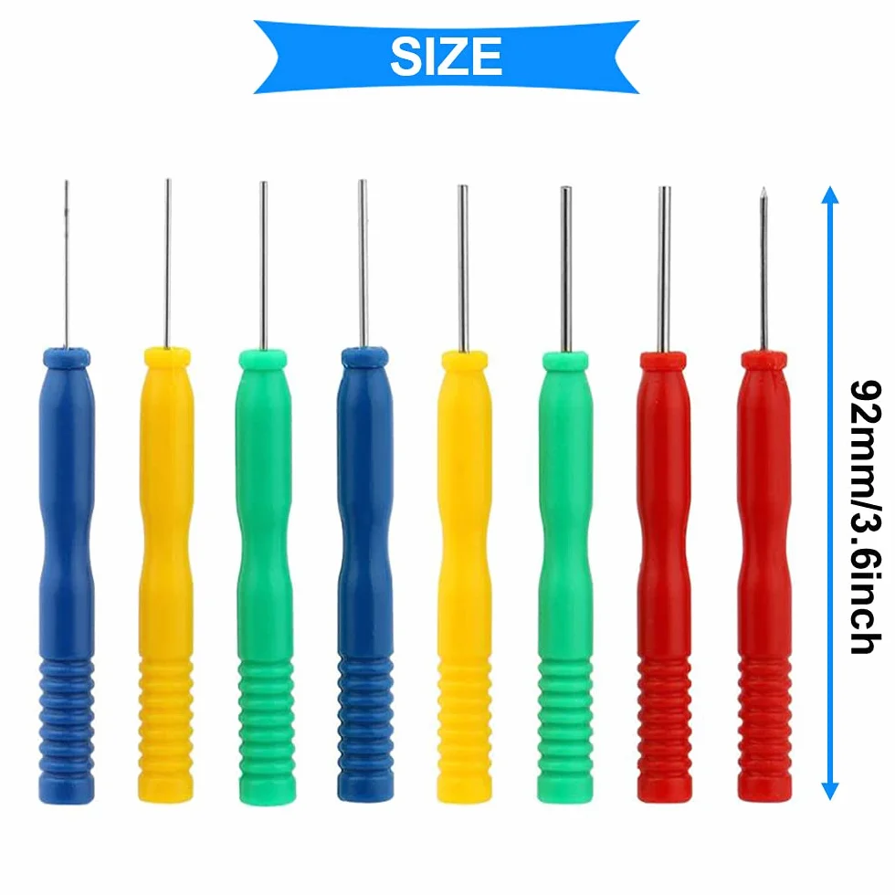 Strumento dissaldante per aghi in acciaio inossidabile 8Pcs Pompa dissaldante per riparazione componenti elettronici