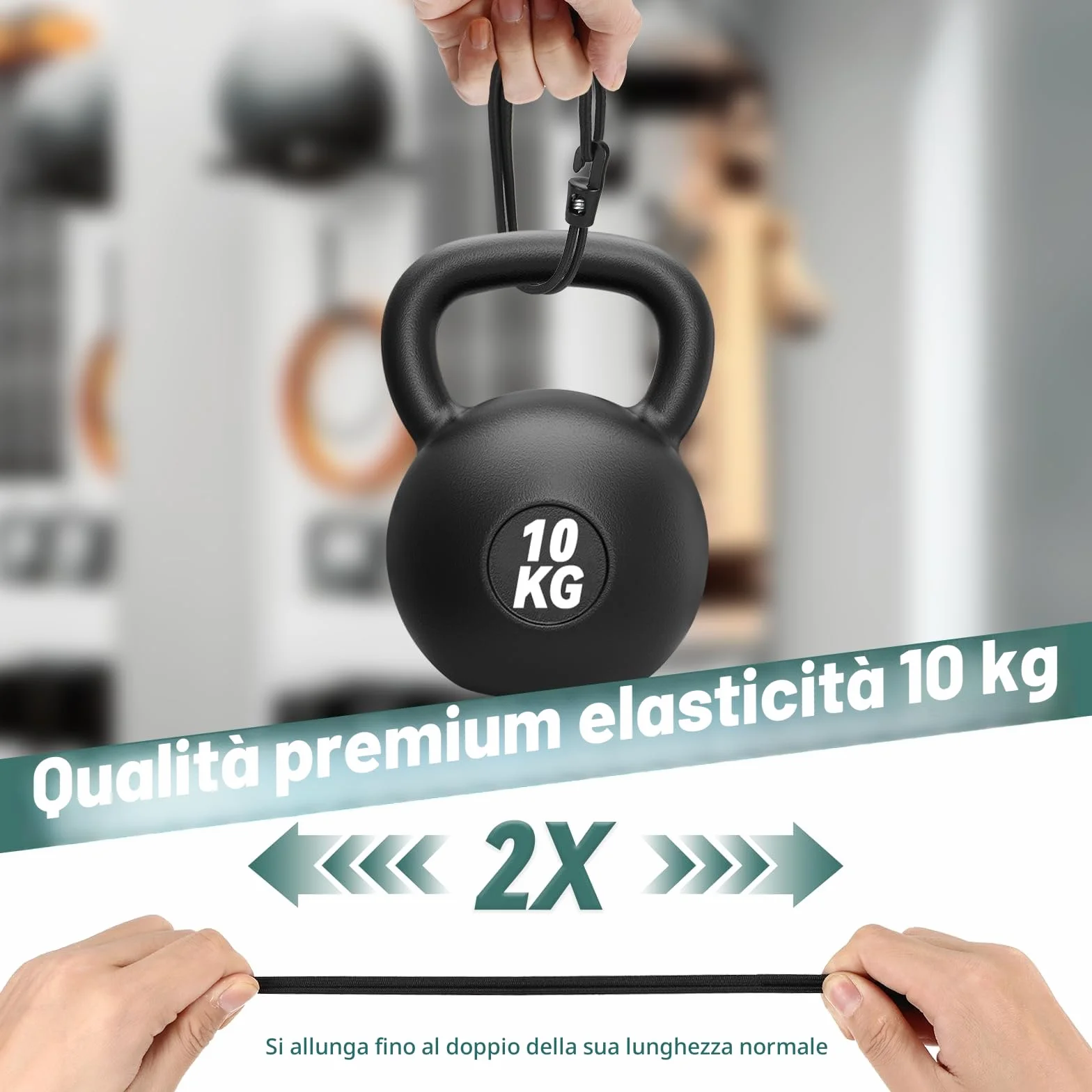 Farerkass elastici con ganci 25 pezzi, Elastiche con gancio 25 cm, tenditore in gomma Corda Elastica, elastiche per teloni, uso esterno, bagagli e bagagli, campeggio