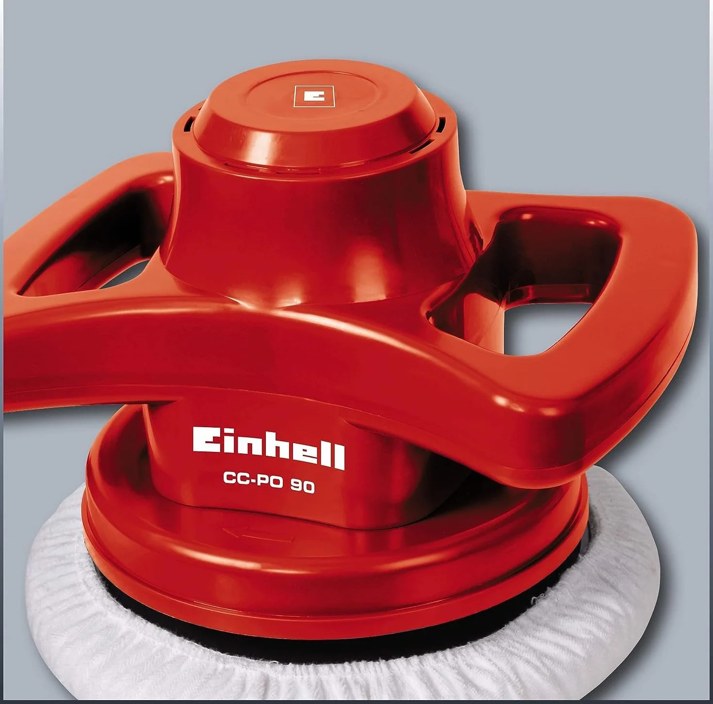 Einhell CC-PO 90 Lucidatrice per Auto 90W 3700 Rpm 240mm Rosso