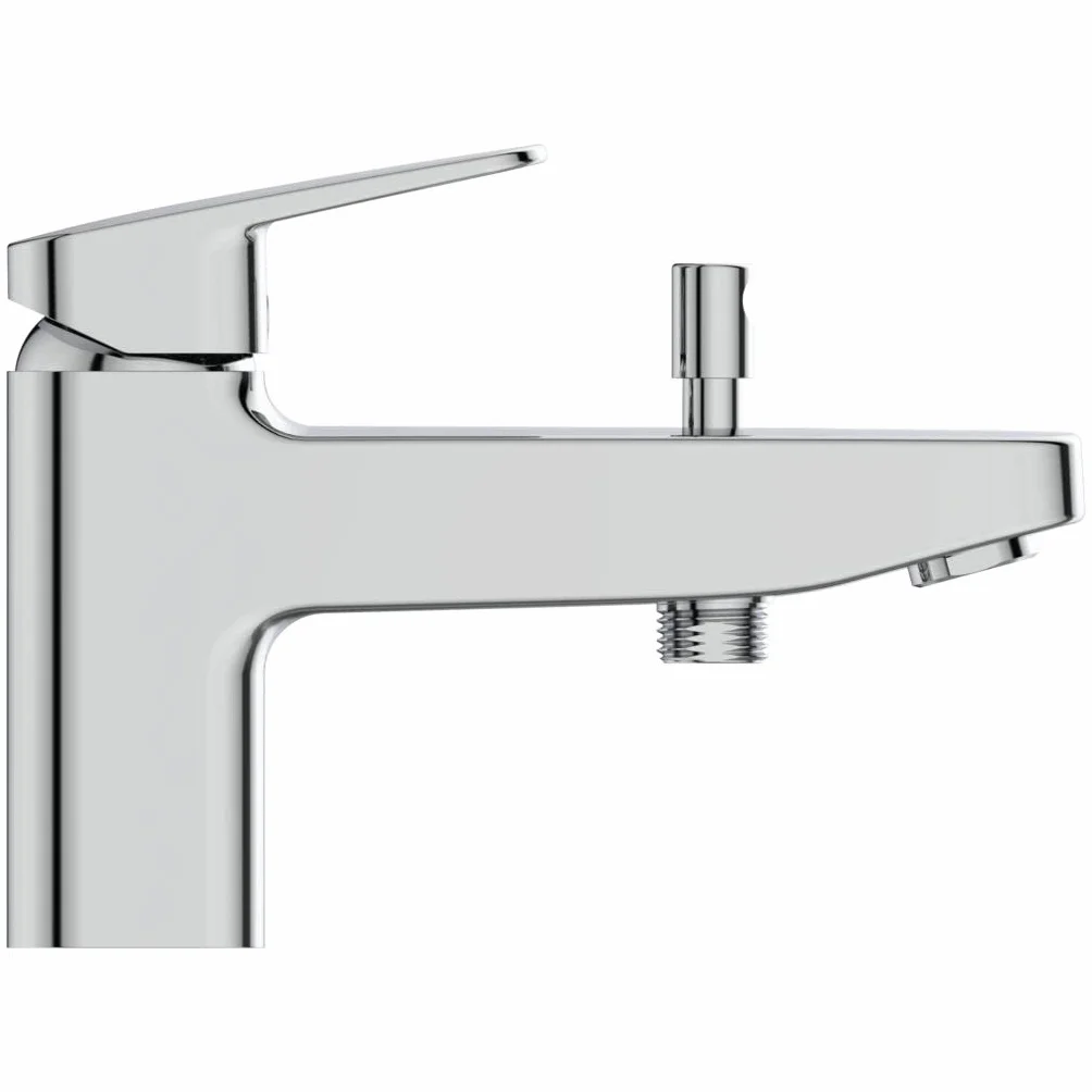 Ideal Standard - Ceraplan, Miscelatore monocomando per vasca da bagno, Due vie, Cromato