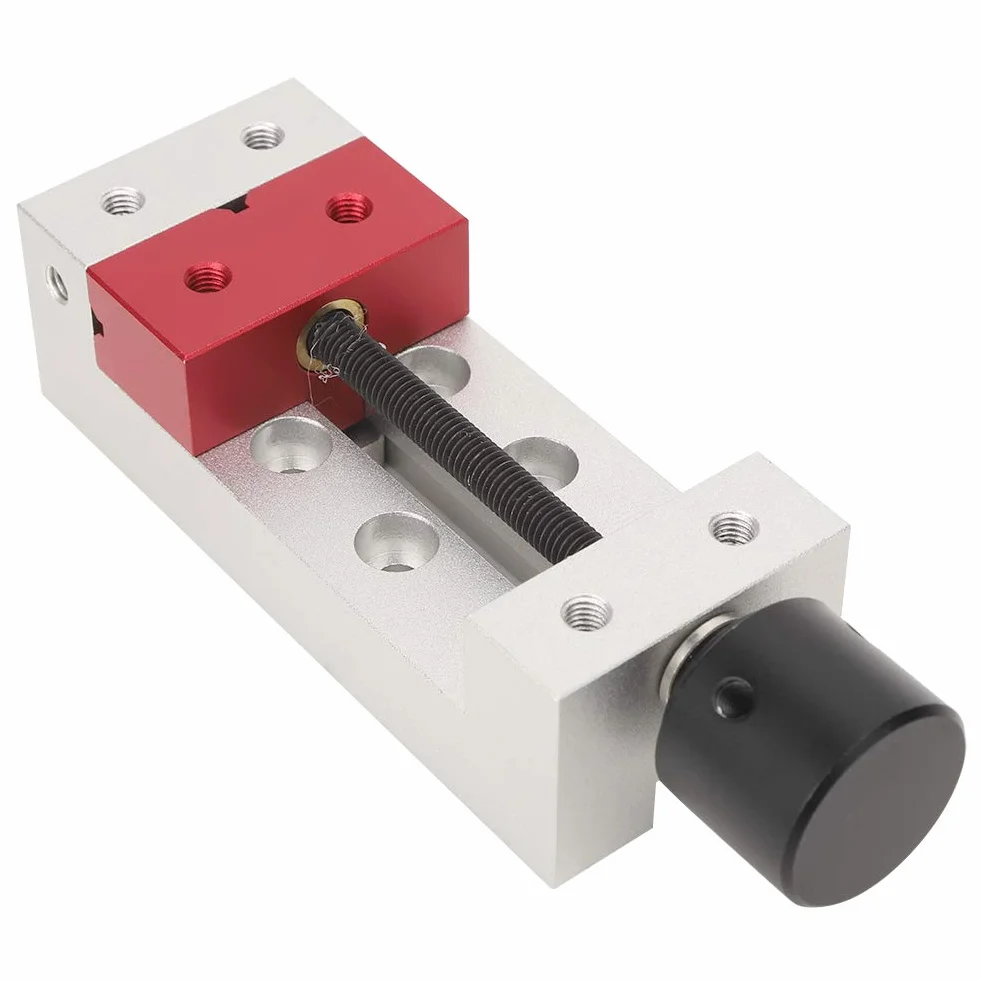 Mini Morsa in Alluminio 50mm, Universale per Trapano a Colonna e Fresatura