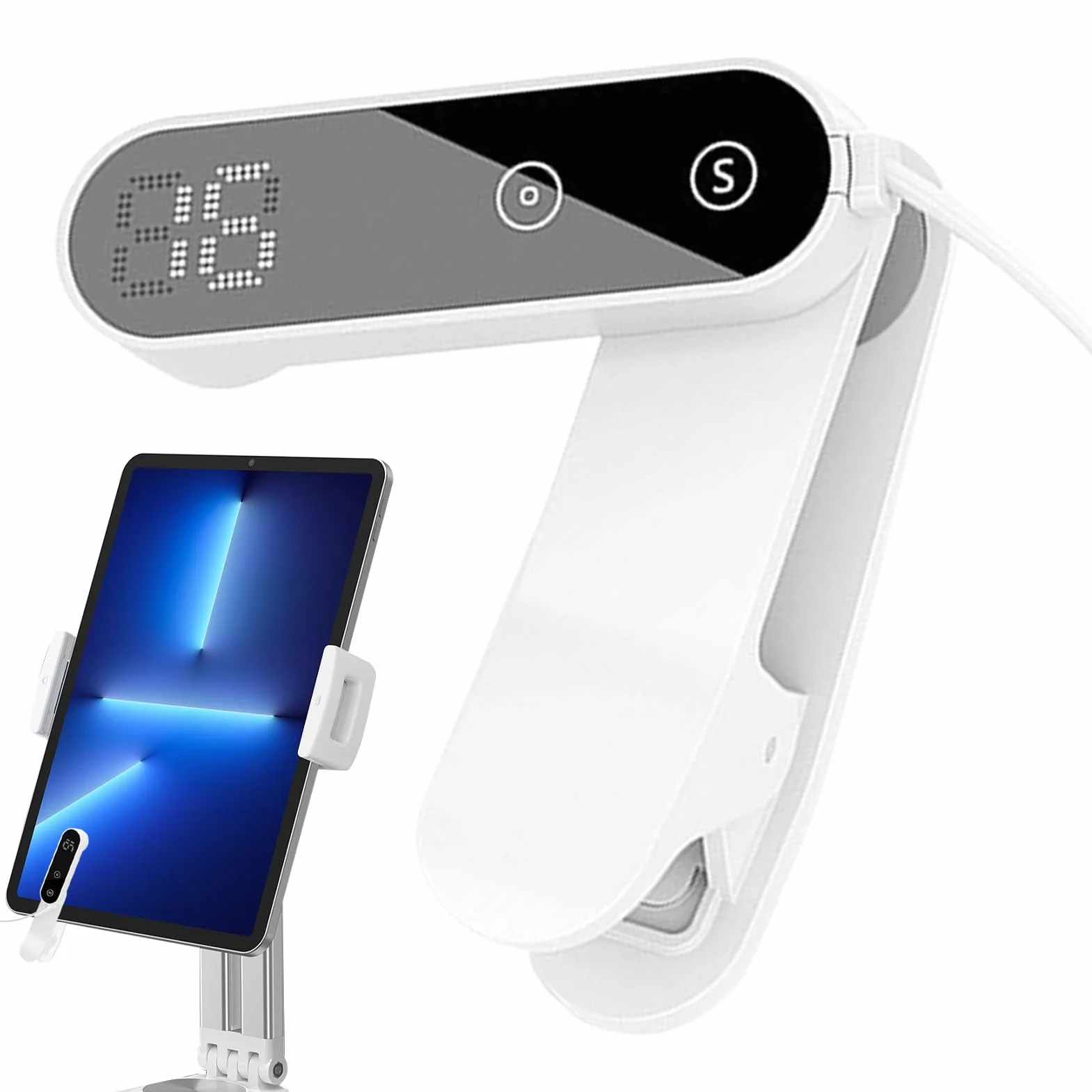 Toccatore Schermo | Display LED con velocità Regolabile Click Intelligente,Dispositivo Automatico Tocco Continuo - per Giochi in Diretta, Social Media e Trasmissioni