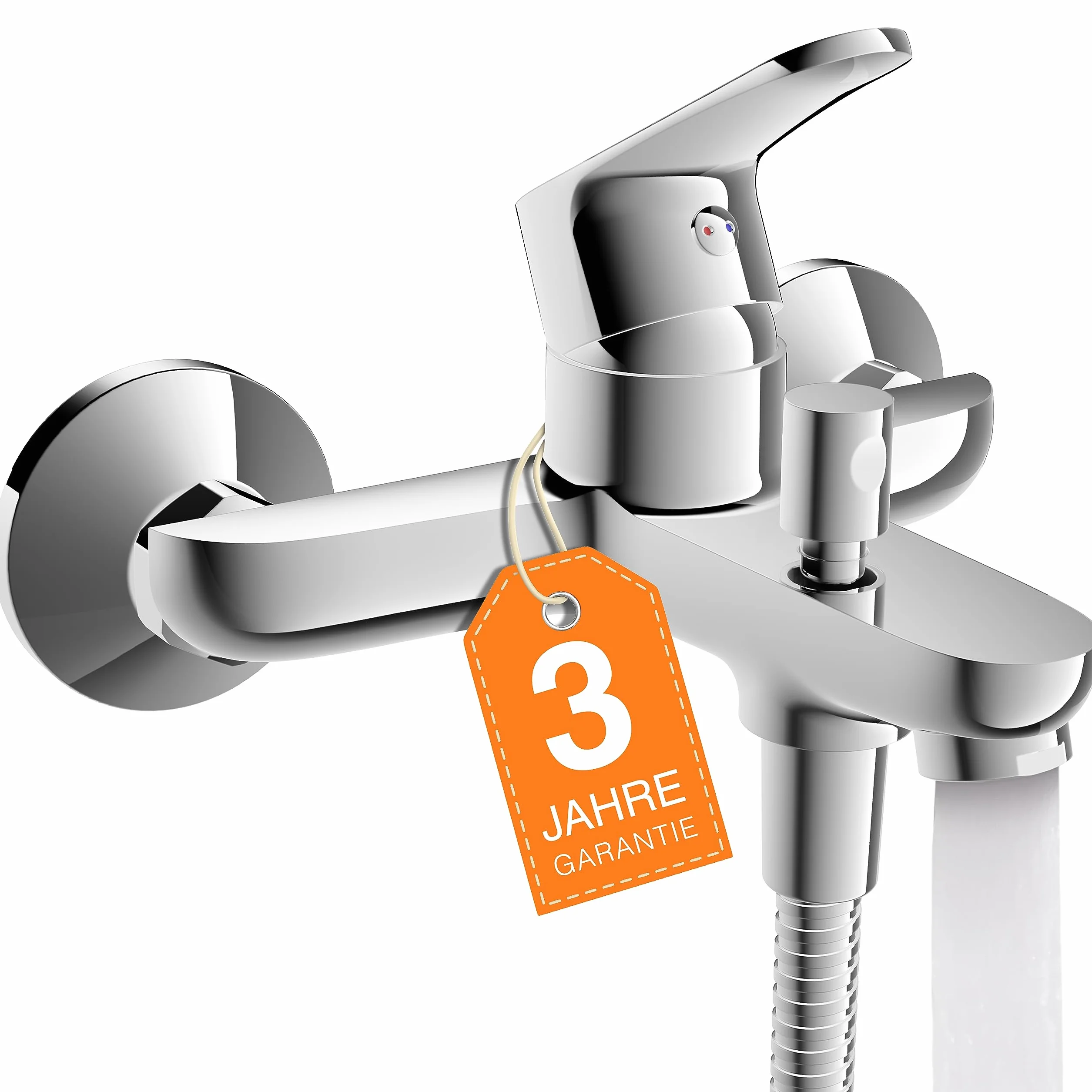 EISL Claudio NI023CALCR Miscelatore Vasca da Bagno con Doccetta Deviatore Monocomando Cromato