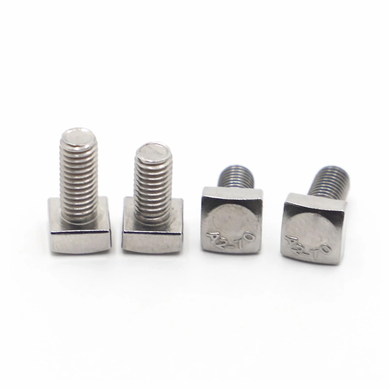Bulloni in Acciaio Inox M5 M6 M8 Viti a Testa Quadrata 10 Pezzi