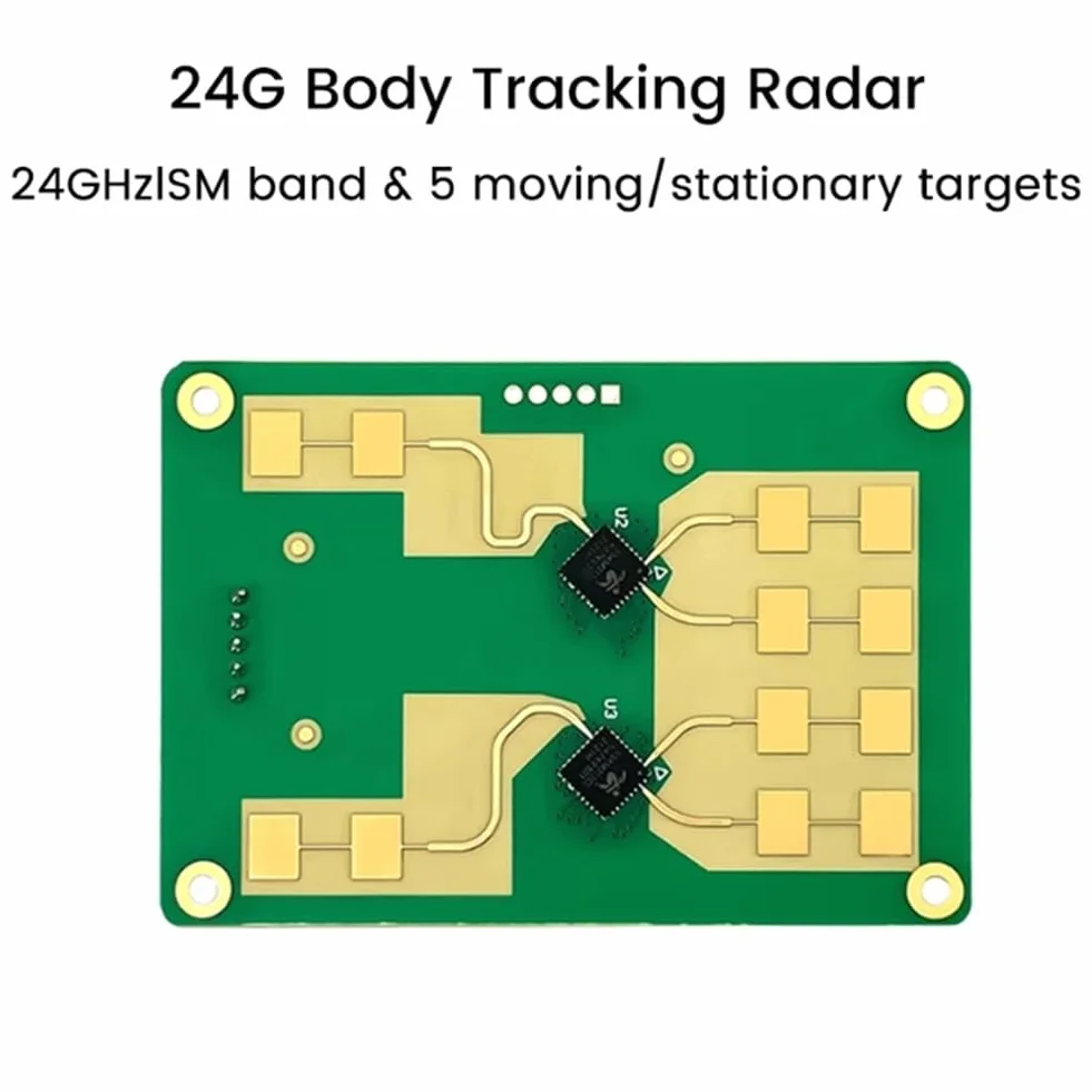 LD2461 Radar 24G millimetrica ad alte prestazioni percezione umana distanza tracciamento radar modulo FMCW 250 MHz induzione