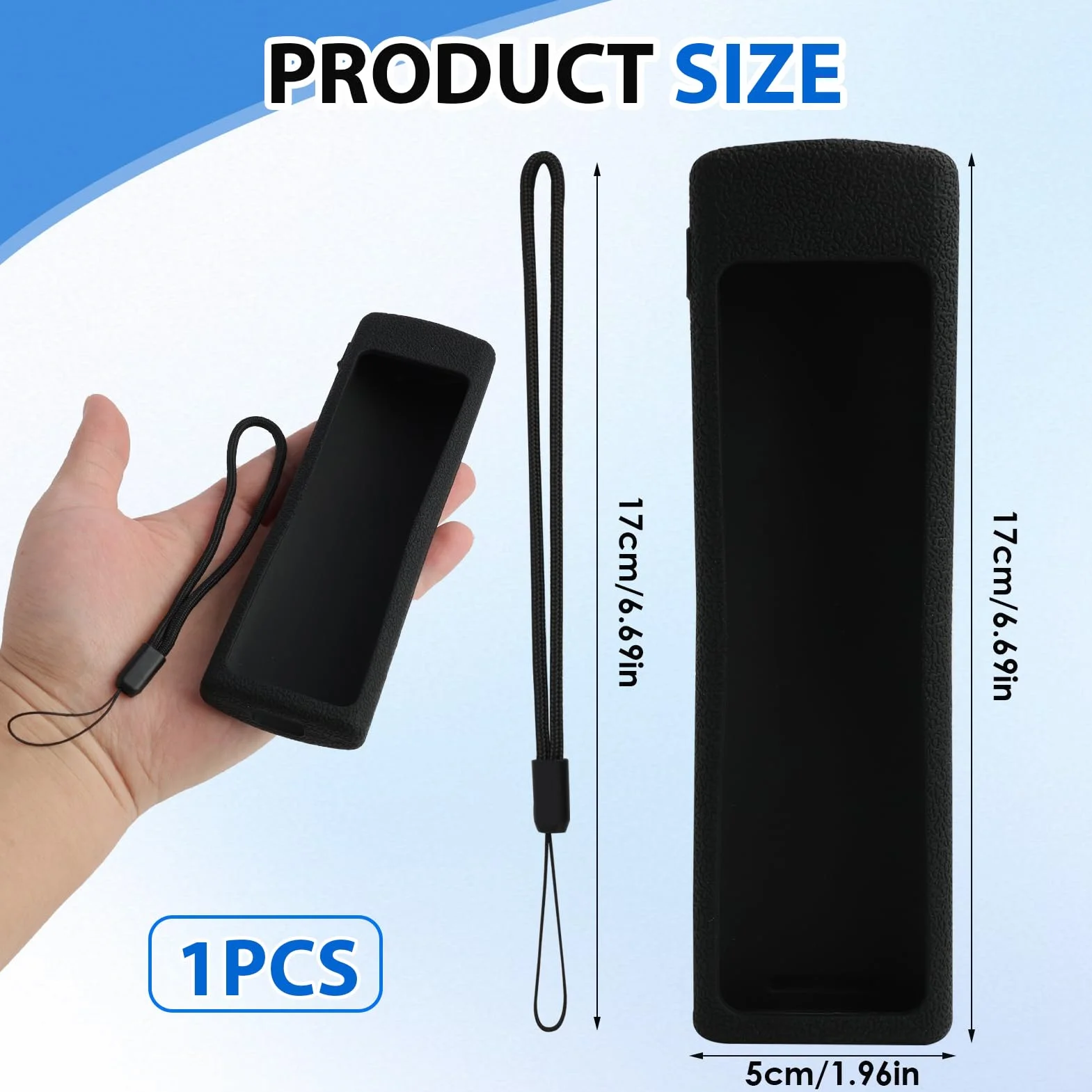 custodia telecomando in Silicone compatibile con LG Smart TV, copertura protettiva per LG 2022/2023/2024 Magic Remote Control, Robusto (AKB)