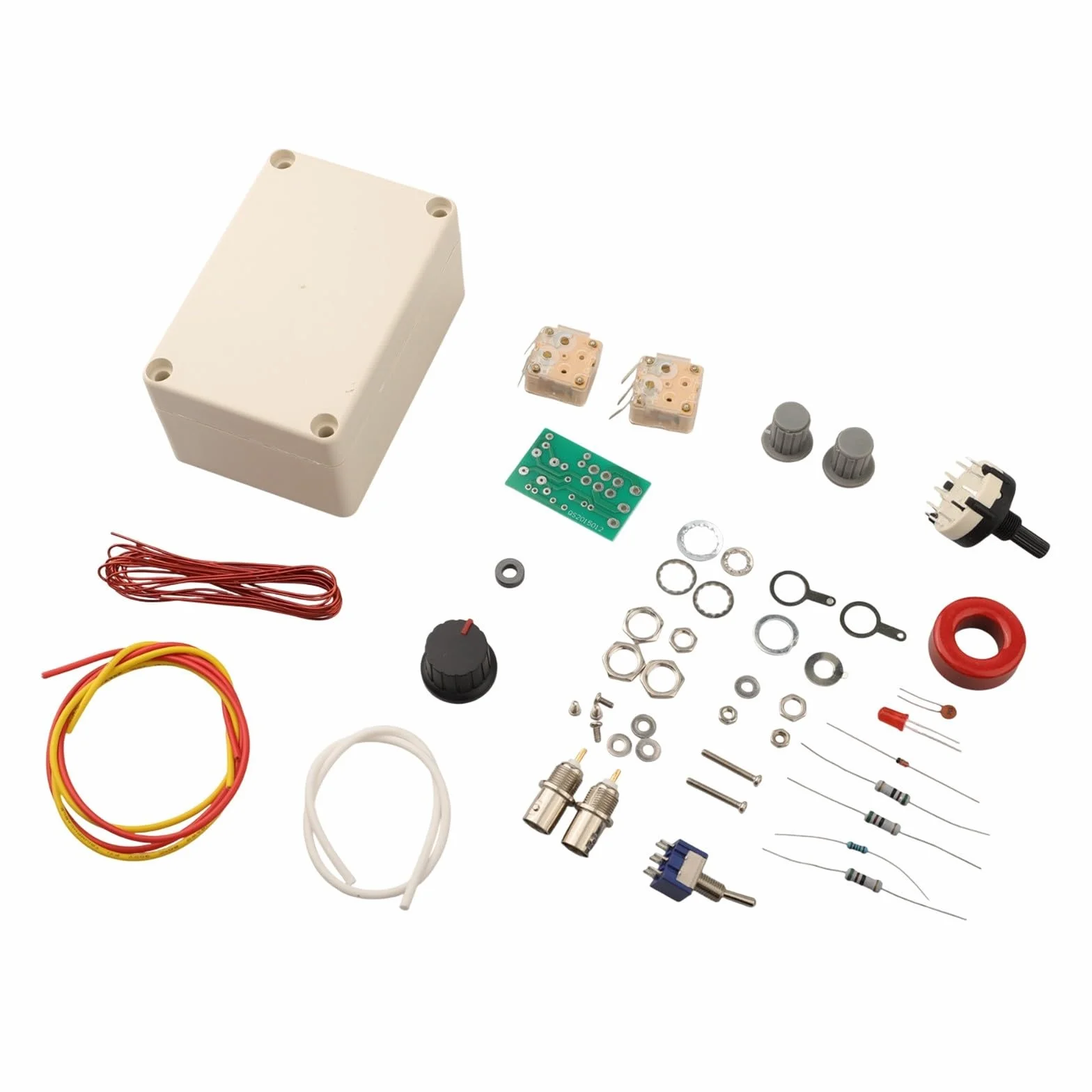 Kit sintonizzatore manuale -30MHz per Ham QRP, rete tipo T con indicatore LED VSWR, gestione potenza RF 15W, interfaccia Q9