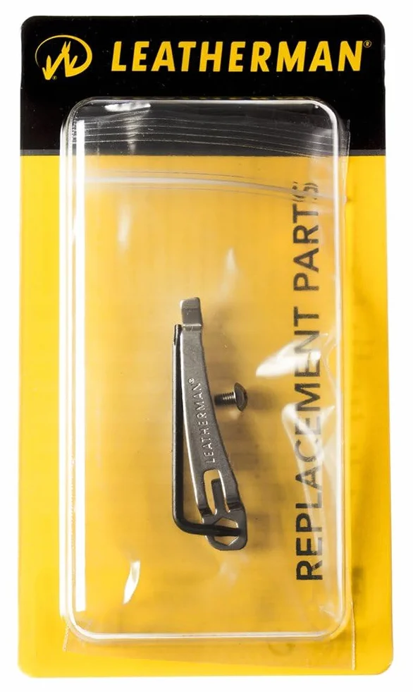 Leatherman Clip da Tasca in Acciaio Inossidabile per Wingman, Sidekick, Rev