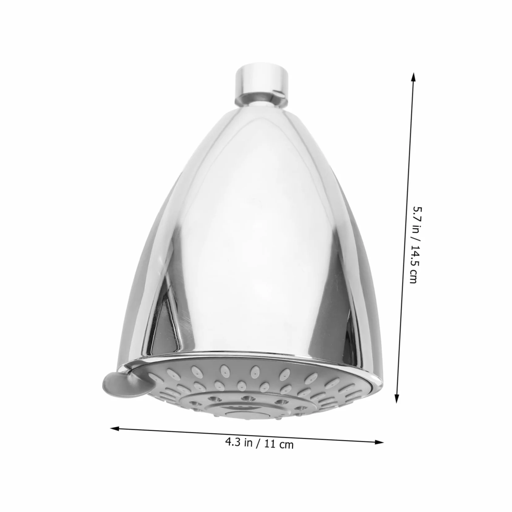 Garneck Addolcitore per Acqua Dura in Materiale ABS con Doccia Filtrata Filtro per Acqua da 6 Pollici Filtro per Acqua A 15 Stadi