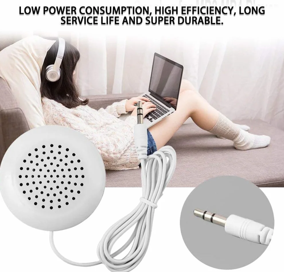 Altoparlante Mini Altoparlante Stereo del diffusore del Cuscino di DIY 3.5mm per CD Portatile del Telefono MP3