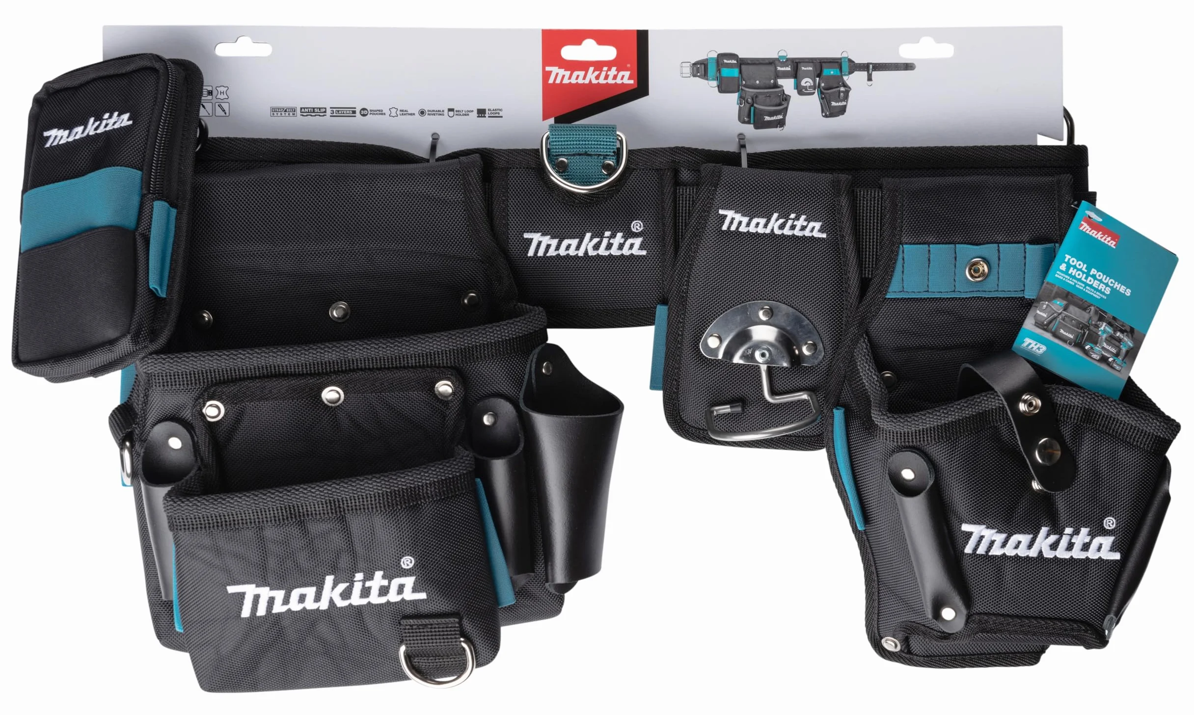 Makita Set di cinture per attrezzi pesanti