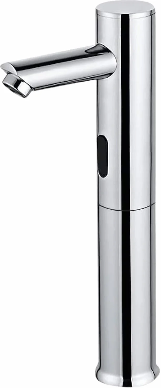 Rubinetto elettronico per lavabo L2, sensore automatico, miscelatore 2 acque, Cromo