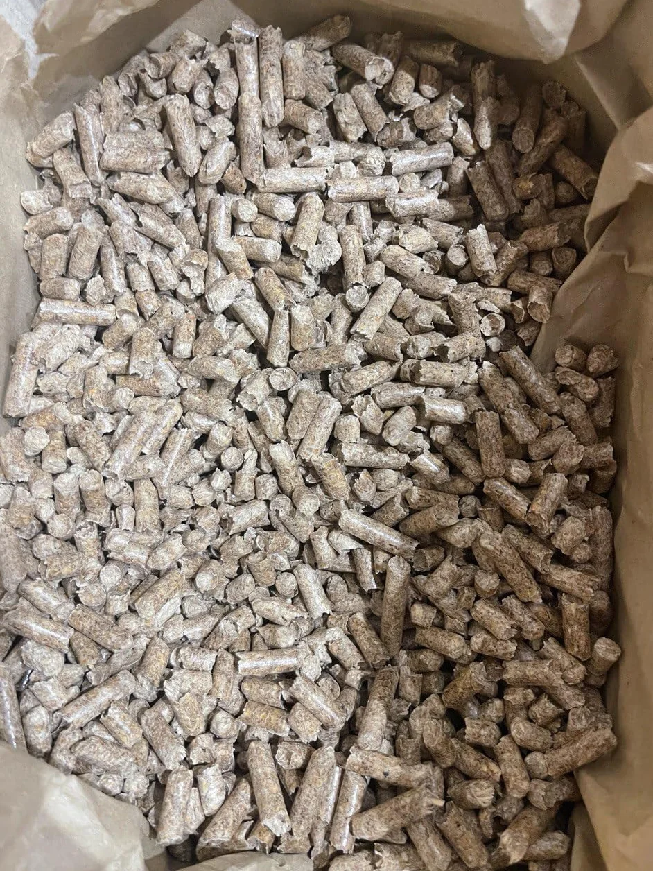 Pellet di Legno Classe A1 15 kg 6mm Alto Potere Calorifico