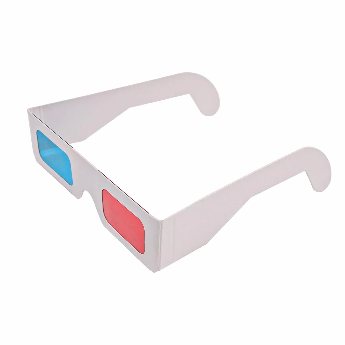 10Pcs Occhiali di Carta 3D per Film Carta Anaglifica Occhiali 3D Visualizzazione Video Virtuale 3D Vetro Video 3D per Film TV Home Theater ECC.