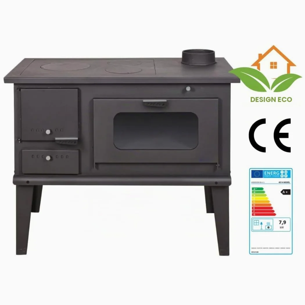 Stufa a Legna con Forno BALKAN ENERGY Modello 4014 7.9kW