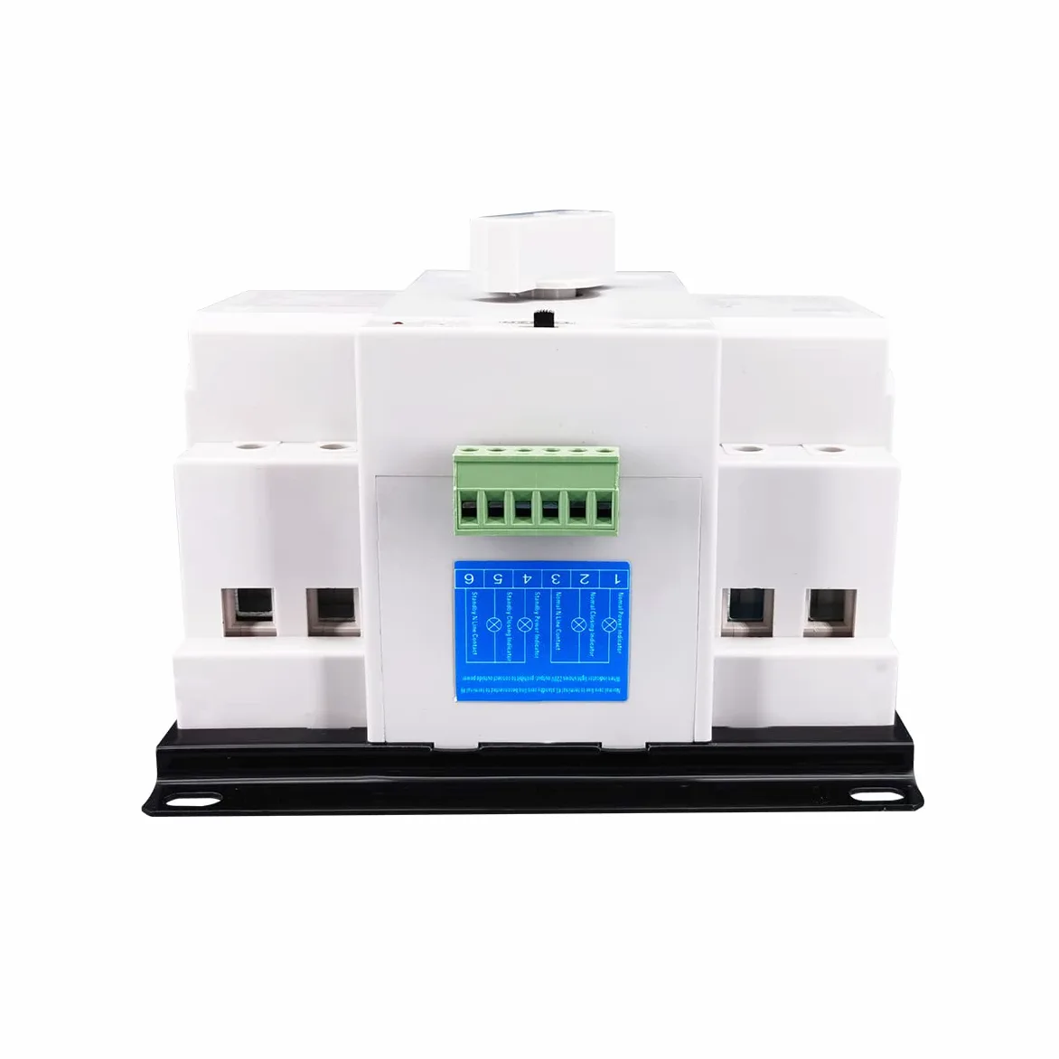 Interruttore Magnetotermico Differenziale 2 Ingresso 1 Outpout 2P 63A 230V 50/60 Hz. MCB. Tipo Dual Power Switch di trasferimento automatico ATS