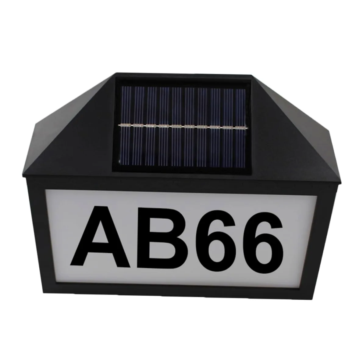 Homoyoyo Lampada Solare Per Segnaletica Numerica Lanterna Per Esterni Facile Da Usare Lampada Per Indirizzo Numerico
