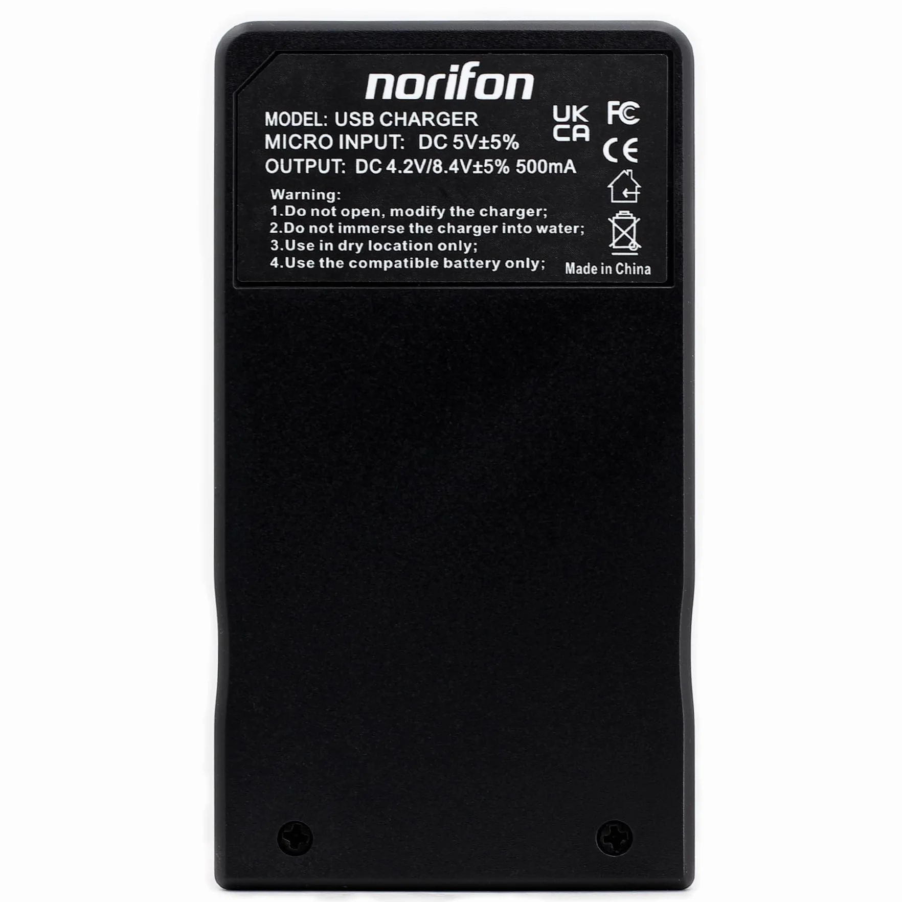 Norifon KLIC-5001 USB Caricatore per Kodak EasyShare DX6490, DX7440, DX7440 Zoom, DX7590, DX7590 Zoom, DX7630, P712, P850, P880, Z730, Z730 Zoom, Z7590, Z7590 Zoom, Z760, Z760 Zoom Fotocamera e Altro