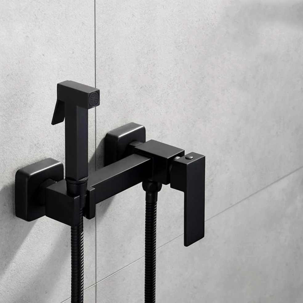 Set di doccetta per bidet portatile, con miscelatore in ottone caldo e freddo, per bagno e cucina