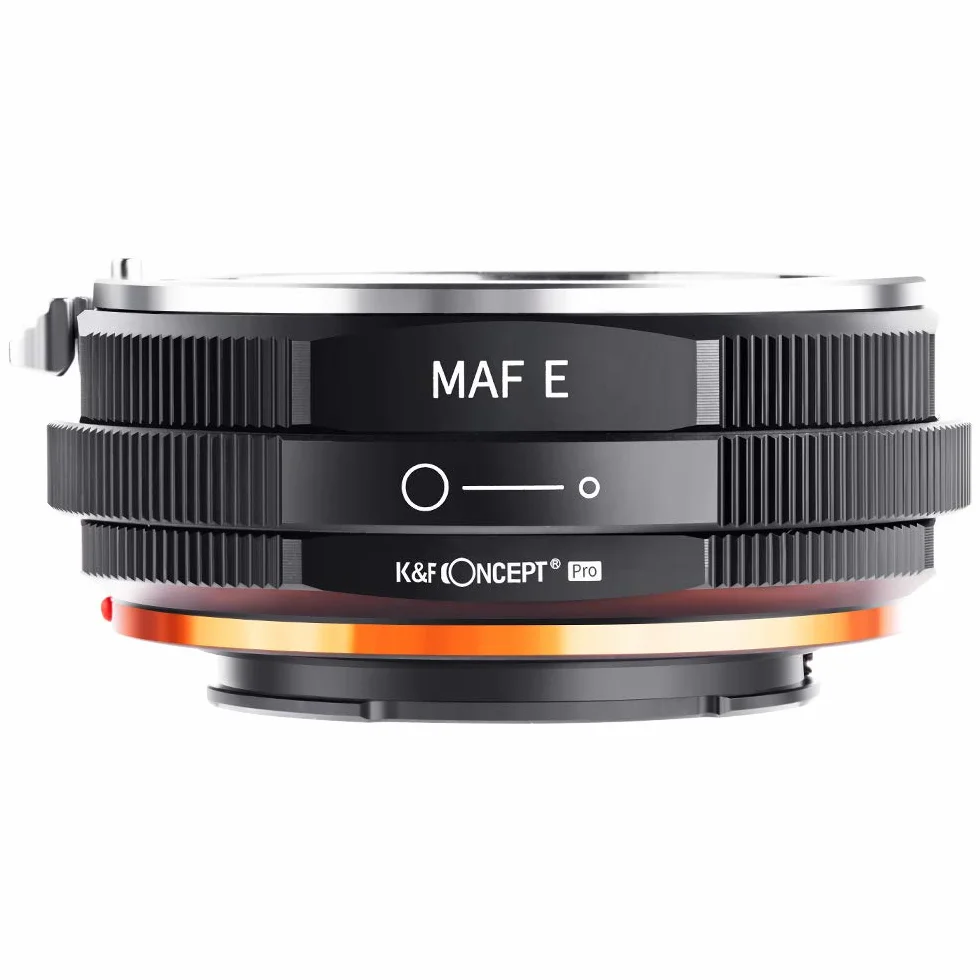 K&F CONCEPT Lente Mount Adattatore Manuale Fuoco: Compatibile con Compatibile con Compatibile con Compatibile con AF(Compatibile con Sony A) Lente a Compatibile con Sony E Mount Corpo Fotocamera