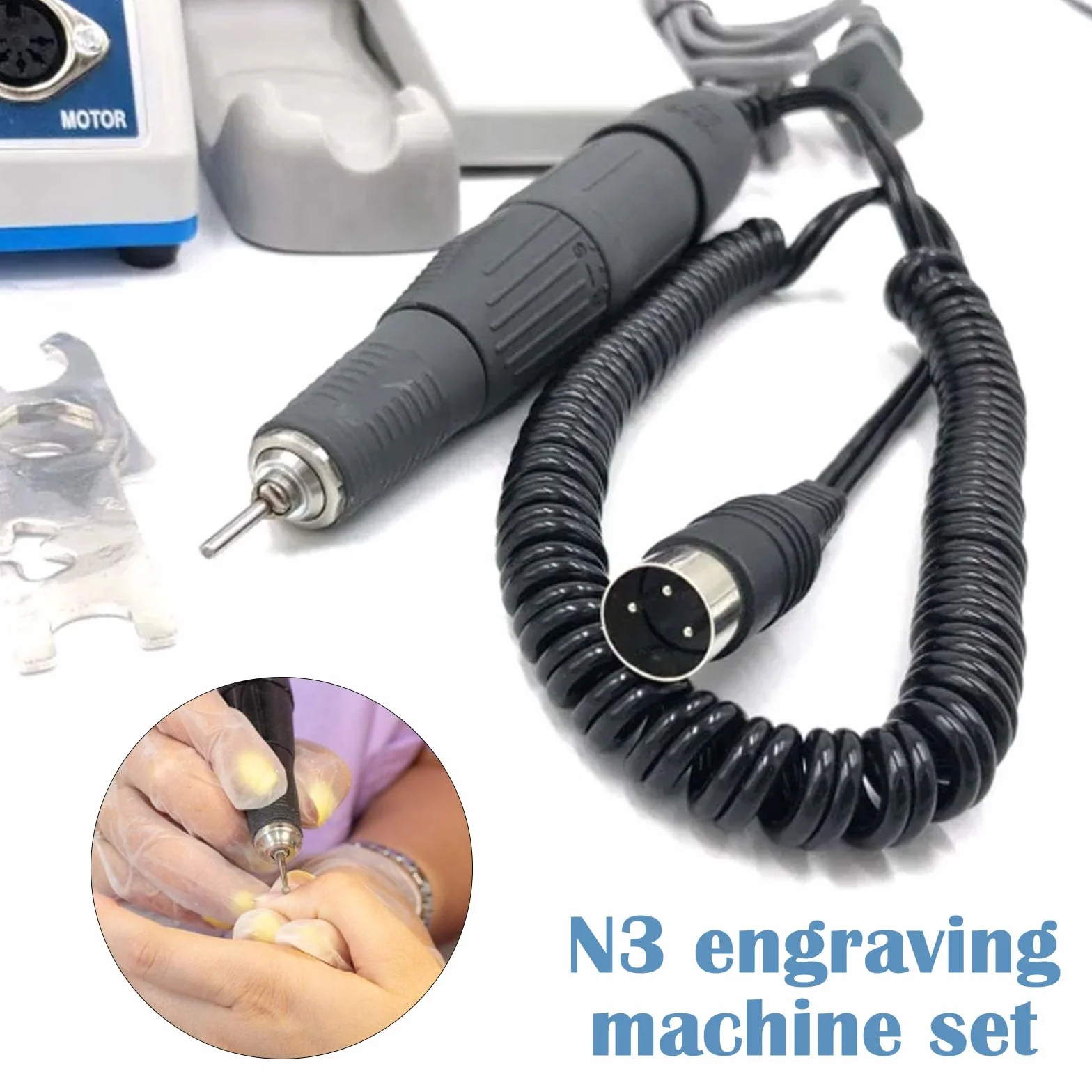 Lucidatrice Elettrica Per Micromotore 0-35000 Giri/Min 2,35mm Gioielli Ceramica Denti
