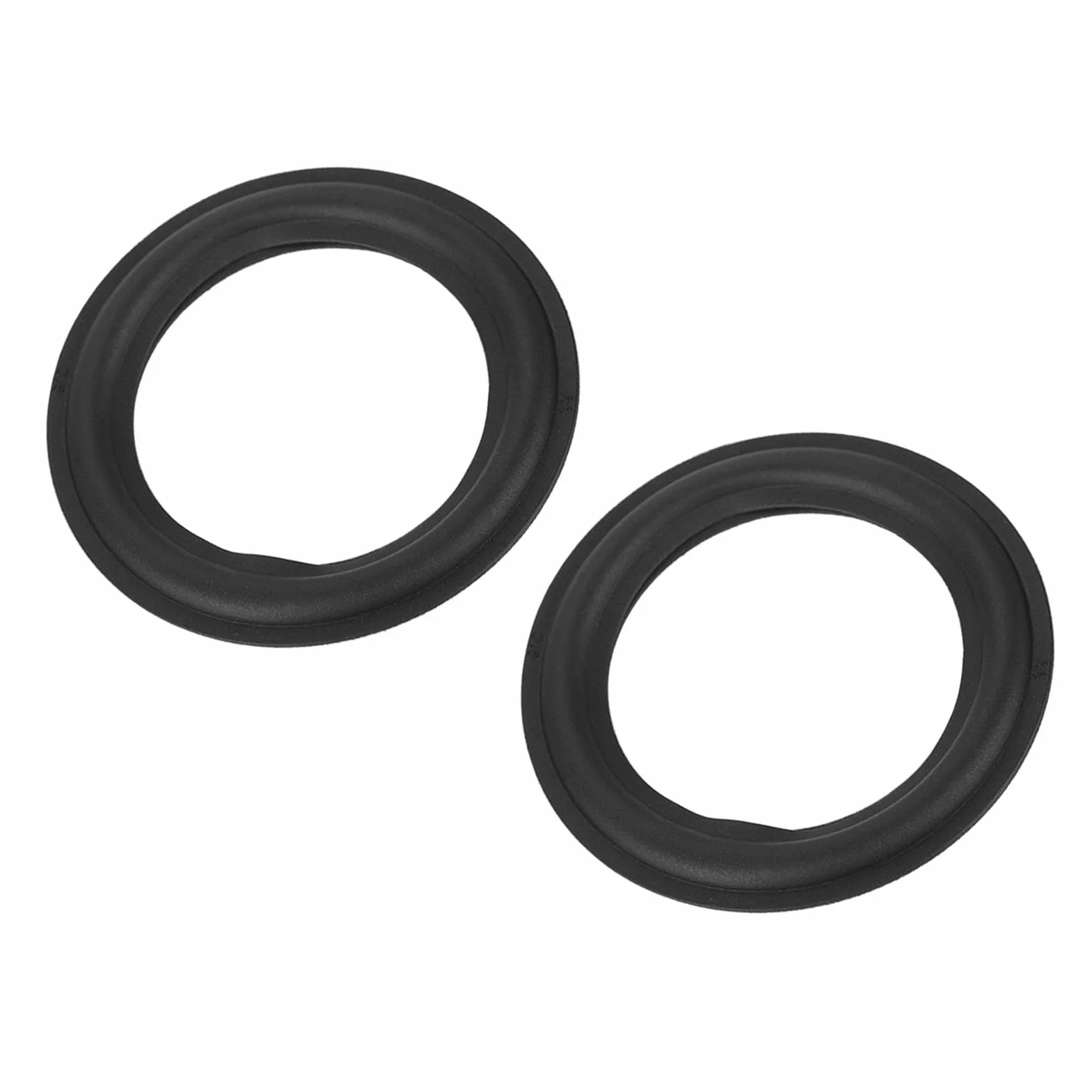 5 Pollici / 4 Pollici Altoparlante Involucro Riparazione Subwoofer Foam Woofer, Parte Di Riparazione Altoparlante Nero In Gomma (4 Pollici)