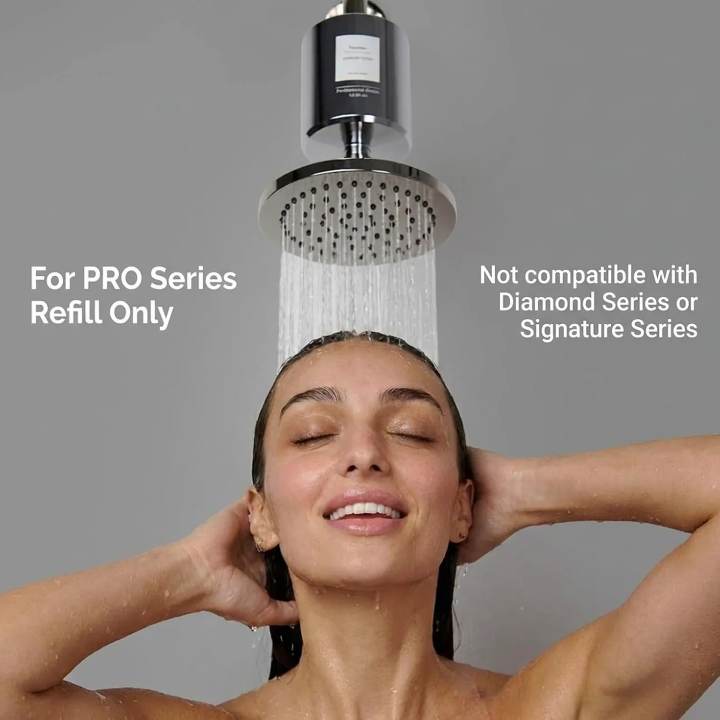Filtro di ricambio per doccia compatibile con Filterbaby Pro | Confezione da 2 filtri addolcitori per acqua dura (2 pezzi)