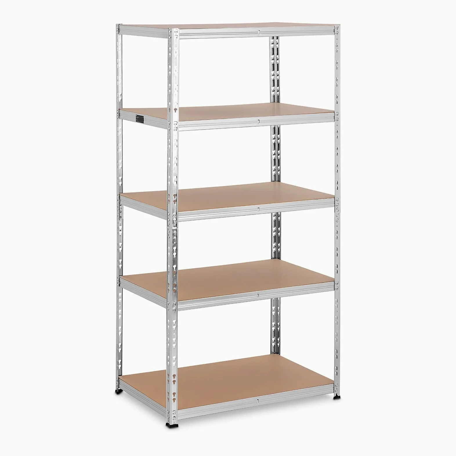 Ripiani carico pesante 90 x 60 x 180 cm supporta 5 x 175 kg grigio 14_0008094