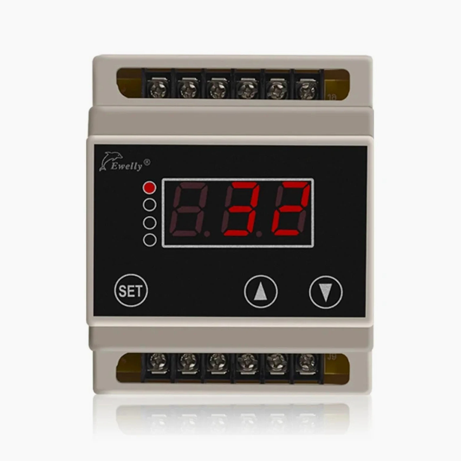 Regolatore di temperatura digitale for scaldabagno solare Termostato differenziale EW-802 a guida con controllo del livello 'acqua