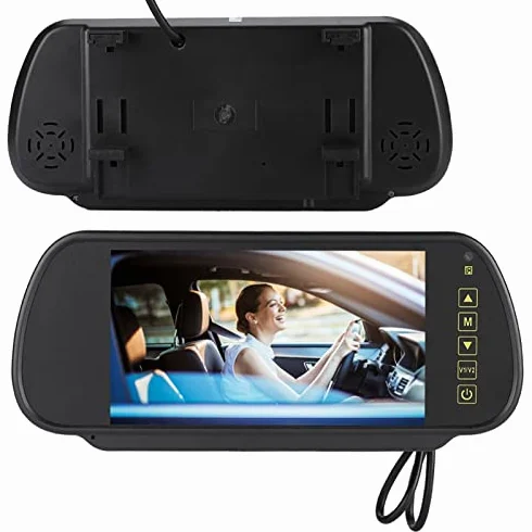 Specchietto Retrovisore con Display LCD da 7 Pollici per la Telecamera di Backup