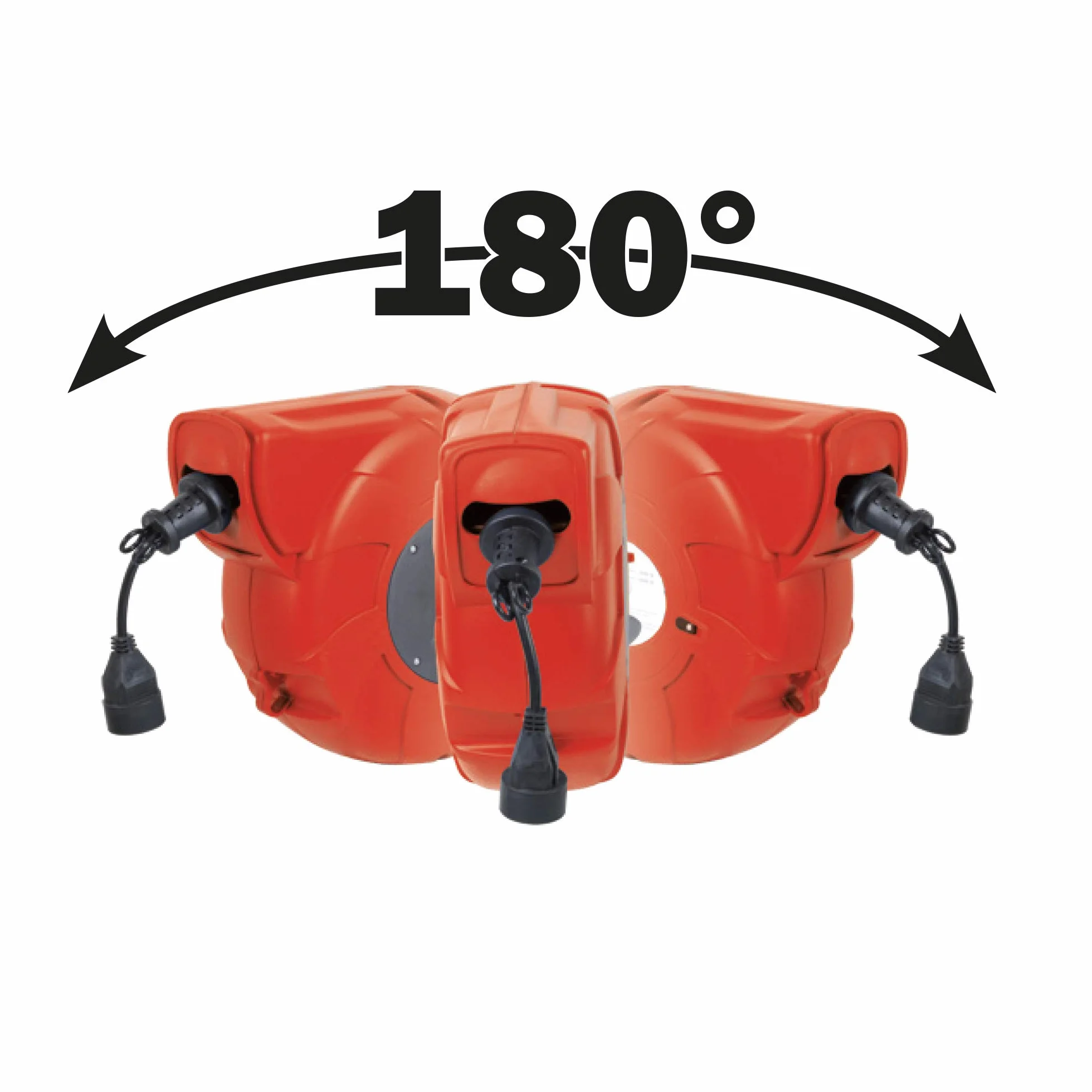 RIBIMEX PRDAE22 Avvolgicavo elettrico automatico 22 m