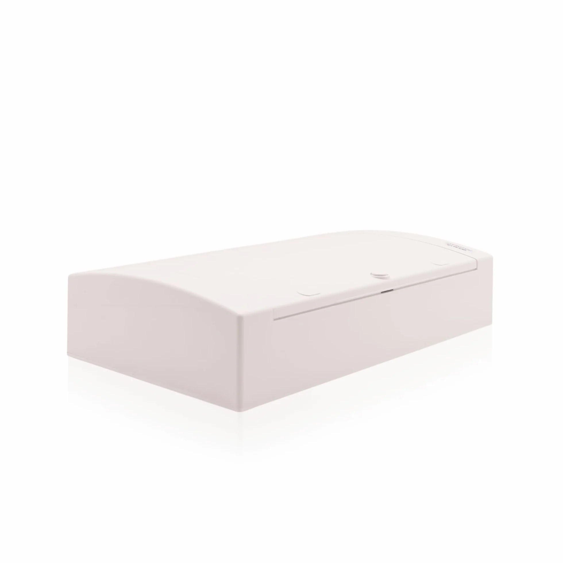 Intratec ripartitore di comunicazione a parete, IP40 – Distribuzione multimediale per casa connessa, armadio per sistemi multimediali, 287 x 485 x 112 mm, bianco
