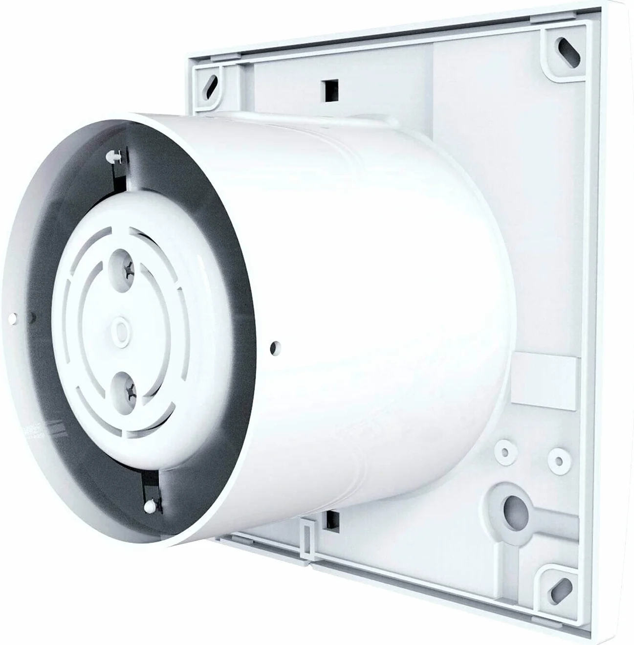 Ventola Estrazione aria Industriale 100 mm Facile da installare una ventola di estrattore da bagno potente tranquillo da 4 pollici parete della doccia e ventilazione montata a soffitto Controllo ambie