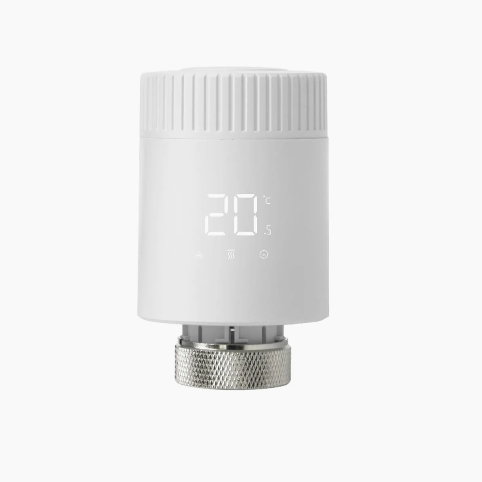 Attuatore Termostatico For Radiatore Smart TRV Valvola Termostatica Controllo Remoto Programmabile Regolazione Automatica(1pc)