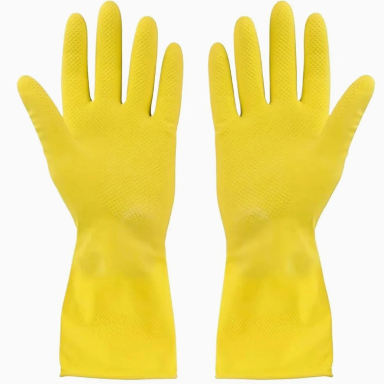 Guanti domestici riutilizzabili 3 pezzi, for lavastoviglie in gomma, Spessore extra, Maniche lunghe, Pulizia della cucina, Lavoro, Pittura Per La Casa(S)