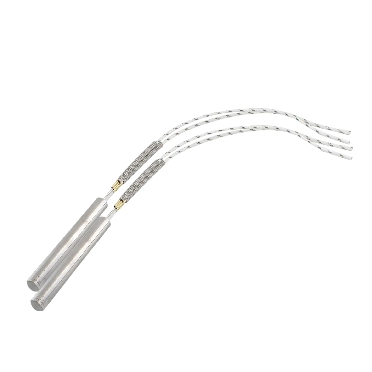eufeifeiegds Elemento riscaldante a cartuccia elettrica da 2 pezzi, 220 V, diametro del tubo 10 mm, resistenza a in acciaio inossidabile(450W 10x300mm)