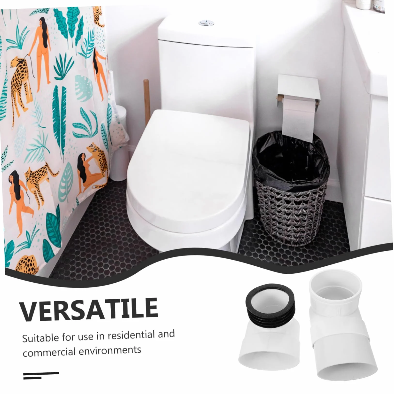 Raccordo di Scarico per WC Closestool Dispositivo di Spostamento
