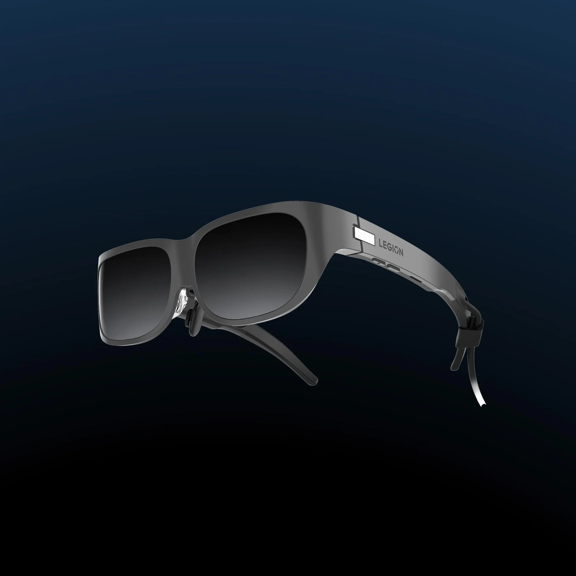 Lenovo Legion Glasses | Occhiali da realtà aumentata | Audio stereo | Micro OLED | 60Hz | Plug & Play | USB-C | Nero