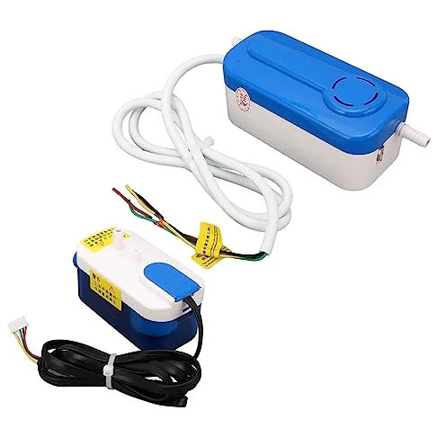 Pompa Condensa HVAC, Pompa Condensatore HVAC, Materiale ABS, AC110-240V, 24L/H, Portatile, Induzione Sensibile, Drenaggio Automatico, Silenzioso, Prestazioni Migliorate,