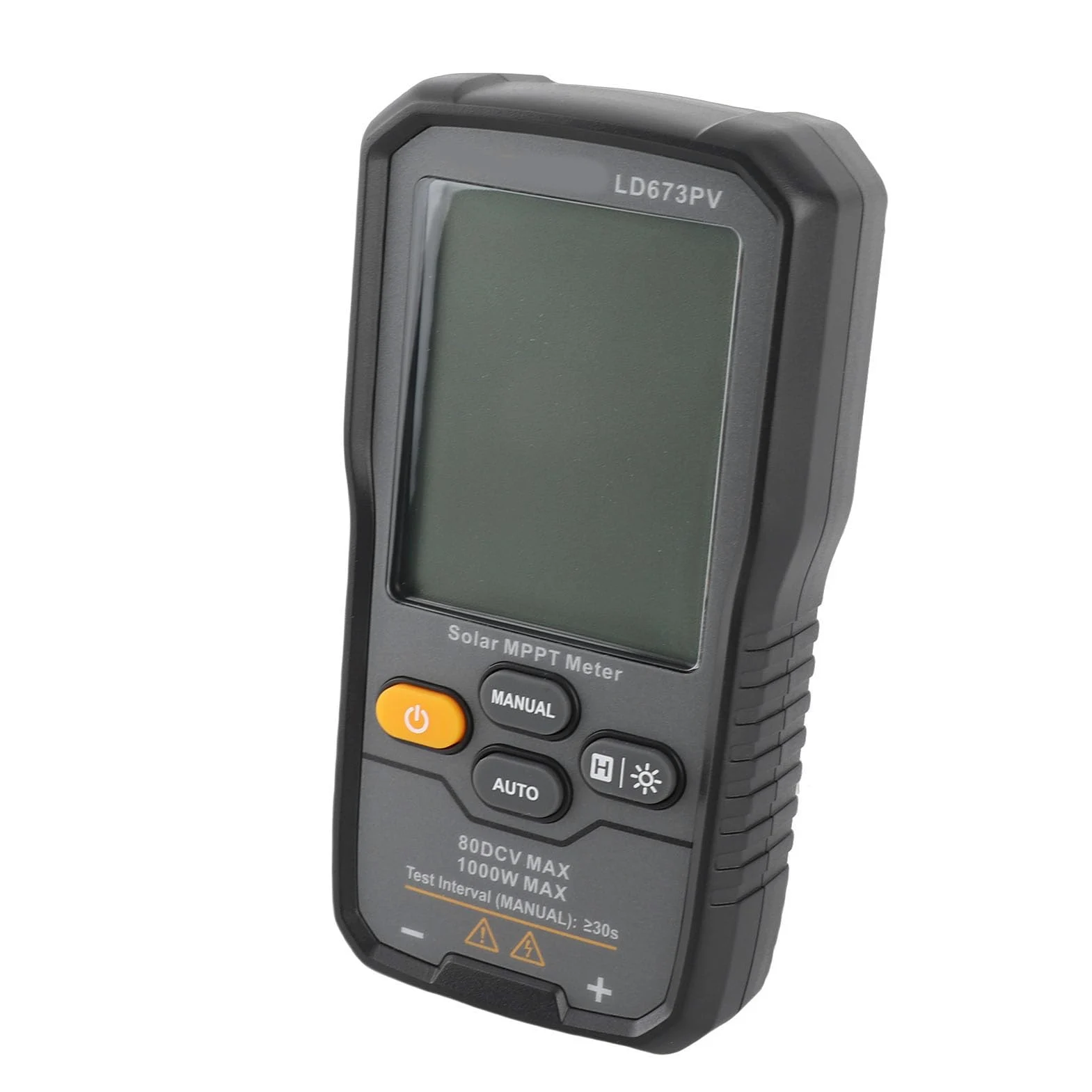 SEAFRONT Tester MPPT per Pannelli Solari 1000W 80V 35A Multimetro Fotovoltaico con Display LCD Retroilluminato Mantenimento Dati Gamma Automatica per Test delle Prestazioni del Pannello