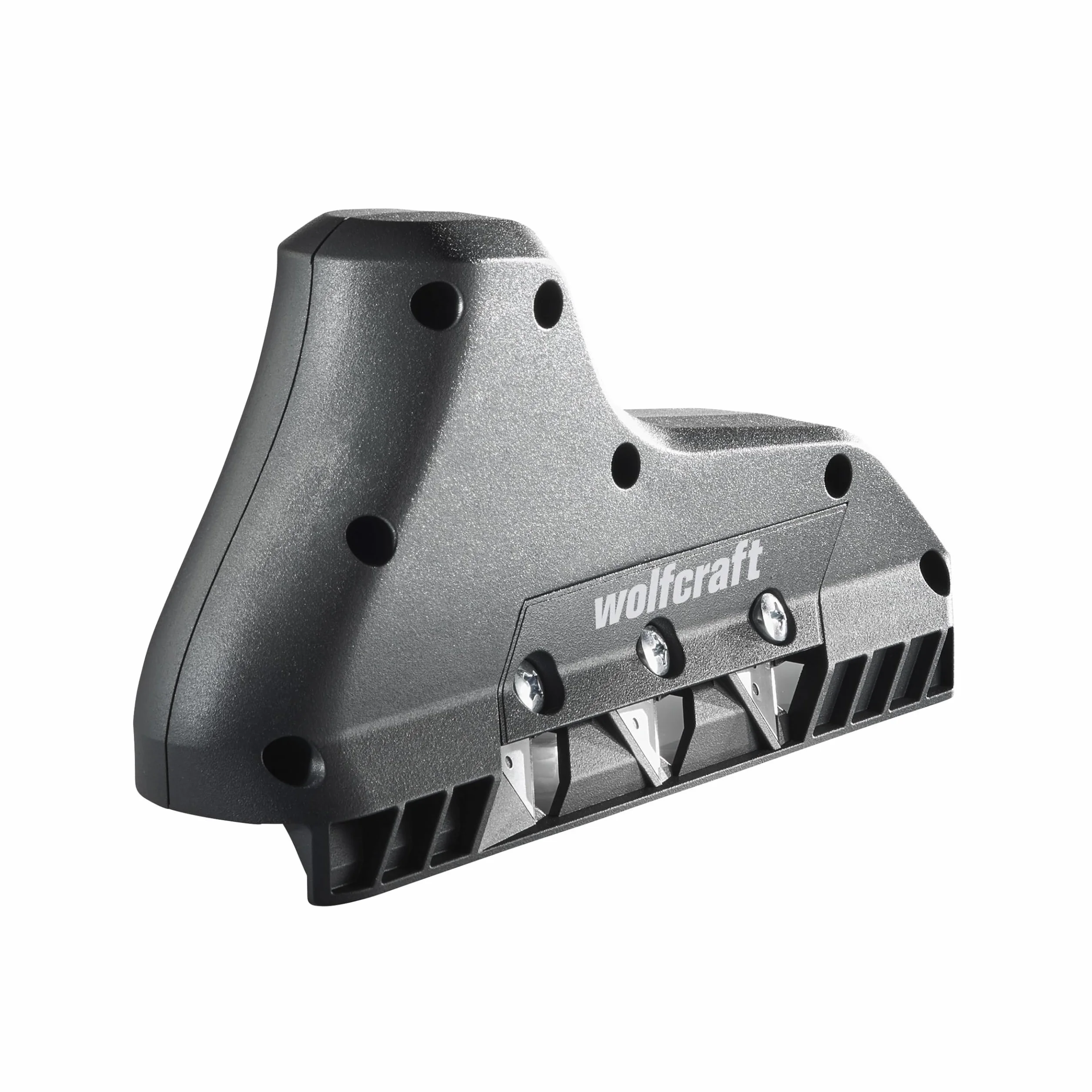 wolfcraft Pialla per Bordi a Tripla Lama 9,5 12,5 mm per Cartongesso