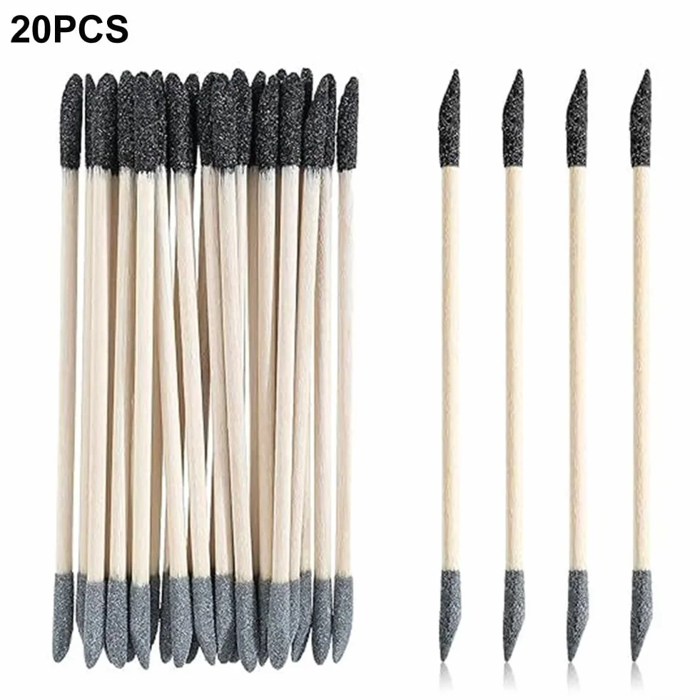 Levigatura a doppia testa 13 x 0,5 cm grana 150/280 set per legno plastica fai da te