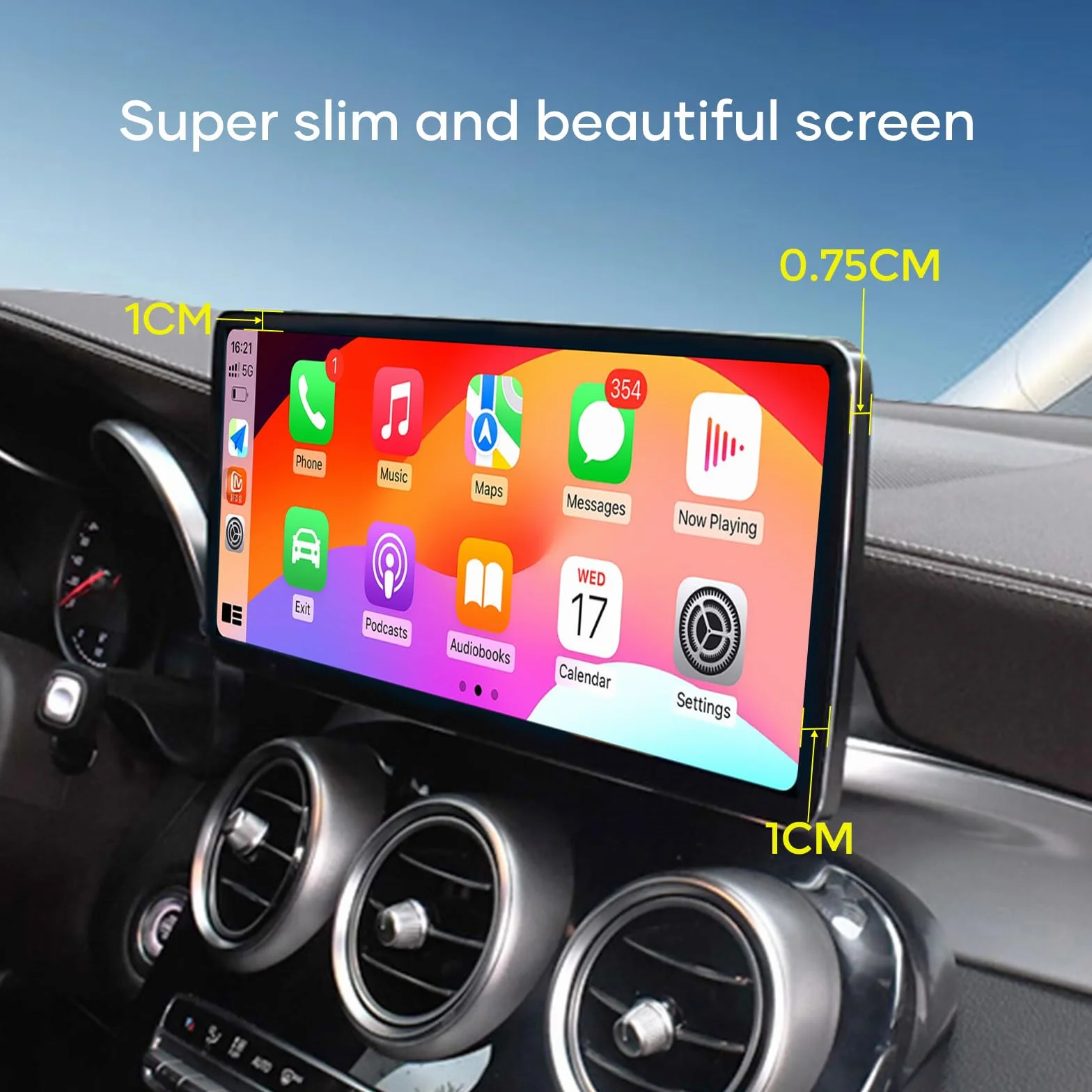 12.3" HD Car Radio Screen Stereo GPS per Mercedes C W205 GLC 253 NTG 5.0 Android 8 core Qualcomm 8 GB + 128 GB built-in Wireless CarPlay Android Auto DSP IPS 4G WiFi Bluetooth 5.1
